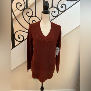 RD Style Rusty V Neck Sweater!